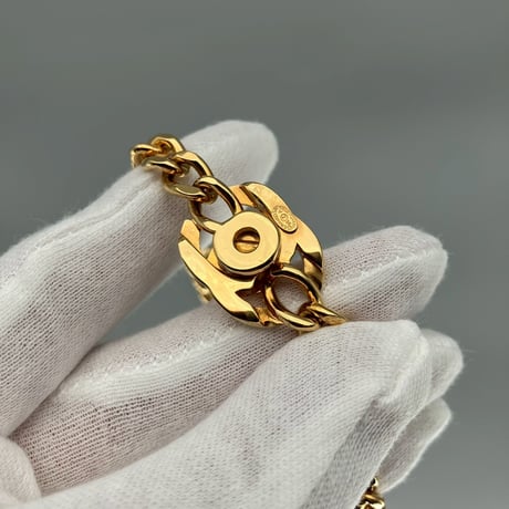 CHANEL (シャネル) ヴィンテージ ココマーク ターンロック ネックレス