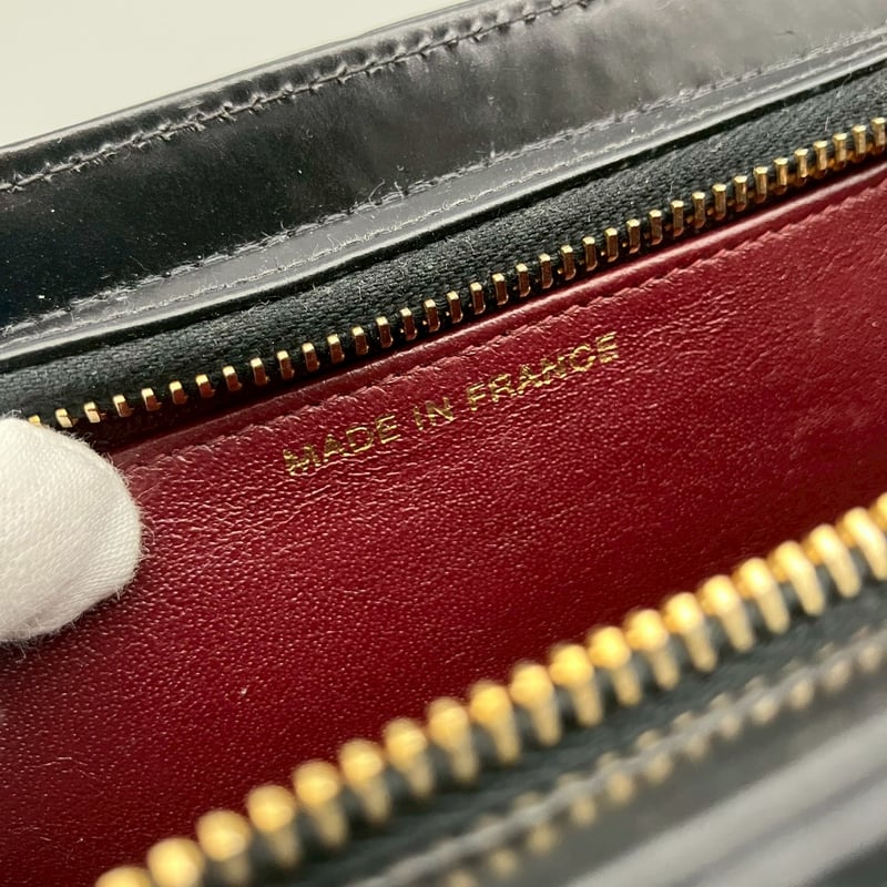 CHANEL (シャネル) ヴィンテージ ターンロック ココマーク レザー