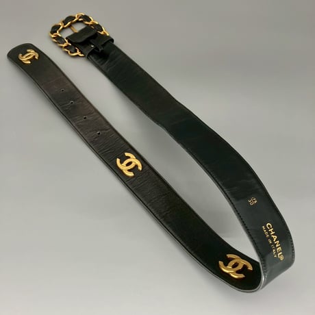 CHANEL (シャネル) ヴィンテージ ココマーク ベルト