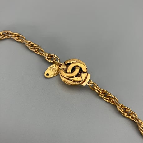 CHANEL (シャネル) ヴィンテージ カメリア パール ネックレス