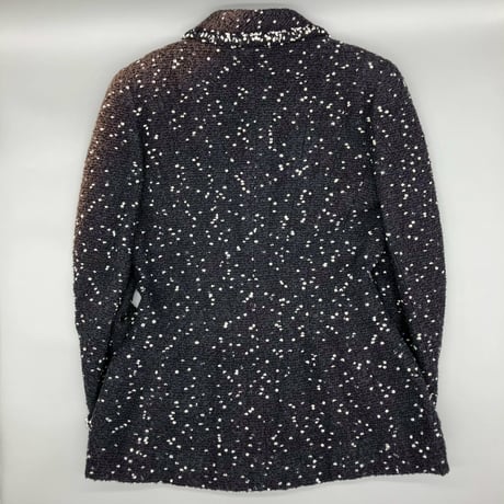 CHANEL (シャネル) ヴィンテージ ツイード 粉雪 ココボタン ジャケット
