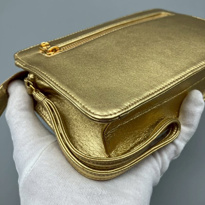 CHANEL シャネル ココマーク ターンロック ビコローレ クラッチ バッグ