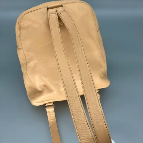 CHANEL (シャネル) ヴィンテージ デカココ ココマーク ベージュ リュックサック バックパック