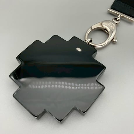 CHANEL (シャネル) ラインストーン ココマーク ネックレス