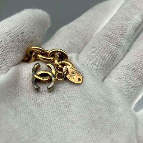 CHANEL (シャネル) ヴィンテージ ココマーク チェーンベルト