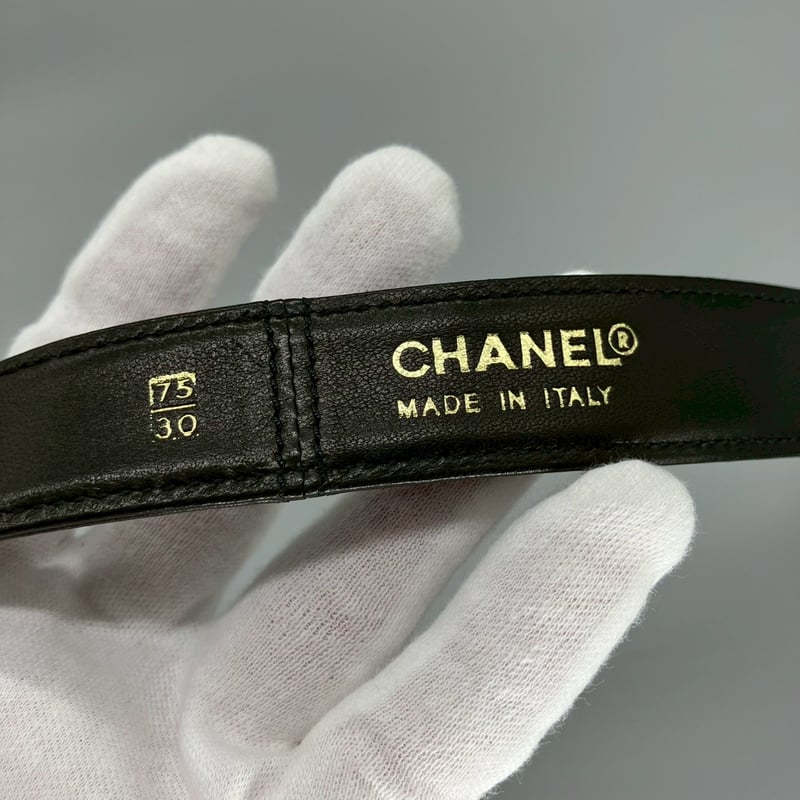 N2743 美品 シャネル ココマーク 31 RUE CAMBON ダブルベルト CHANEL (シャネル) ヴィンテージ 31 RUE CAMBON ココマーク