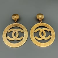 CHANEL (シャネル) ヴィンテージ デカココ ココマーク スイング 大振り イヤリング