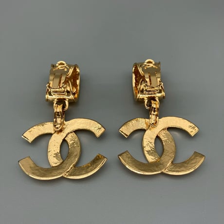 CHANEL (シャネル) ヴィンテージ デカココ ココマーク スイング イヤリング
