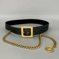 CHANEL (シャネル) ヴィンテージ マトラッセ チェーン ベルト