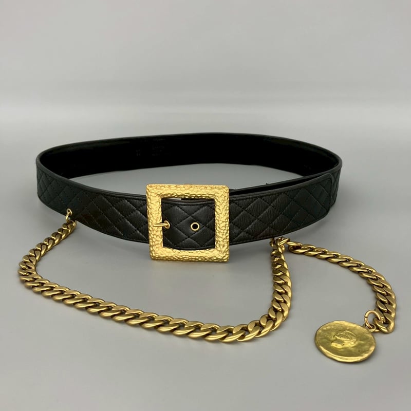 CHANEL (シャネル) ヴィンテージ マトラッセ チェーン ベルト