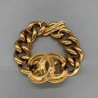 CHANEL (シャネル) ヴィンテージ デカココ ココマーク ブレスレット