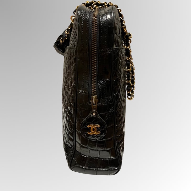CHANEL/シャネル/ヴィンテージ/クロコダイル/ココマーク CHANEL/シャネル/ヴィンテージ/クロコダイル/ココマーク