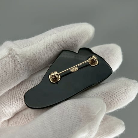 CHANEL (シャネル) ヴィンテージ スニーカー 靴 ココマーク ブローチ