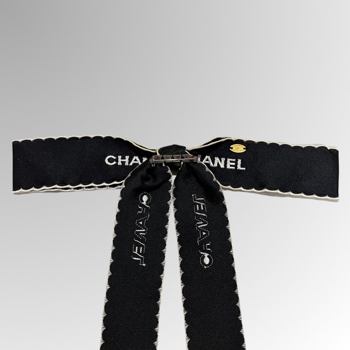 再値下げ！CHANEL ブラックリボン ブローチ　ヴィンテージ 再値下げ！CHANEL ブラックリボン ブローチ ヴィンテージ 【公式通販】