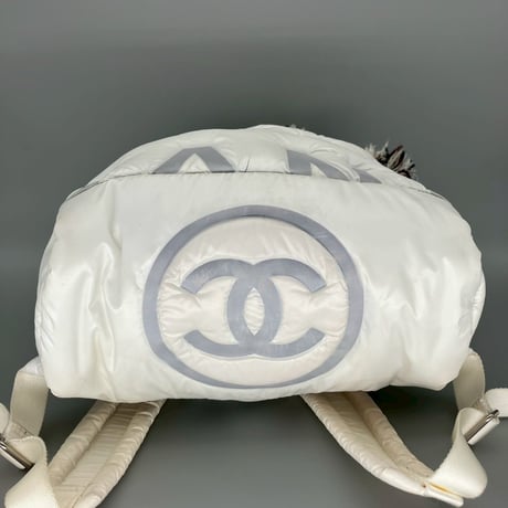 CHANEL (シャネル) ドゥドーヌ ココネージュ ツイード ロゴ ココマーク リュックサック バックパック