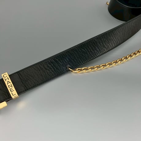 CHANEL (シャネル) ヴィンテージ ココマーク ロゴ チェーン ベルト