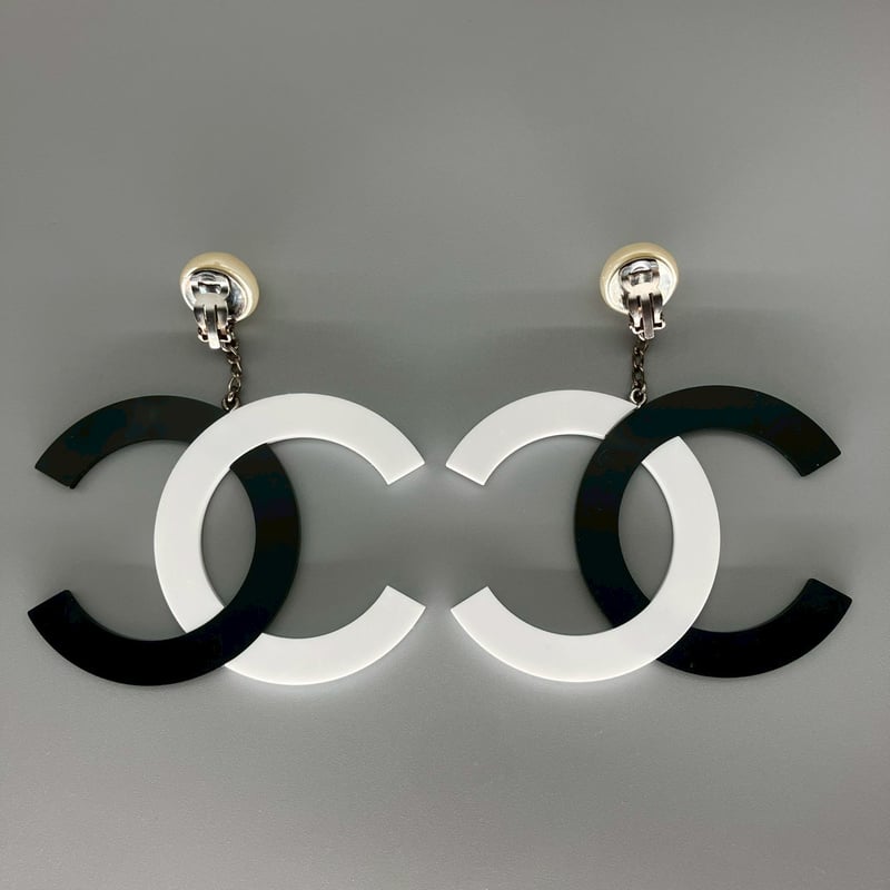 CHANEL (シャネル) ヴィンテージ デカココ ココマーク パール スイング