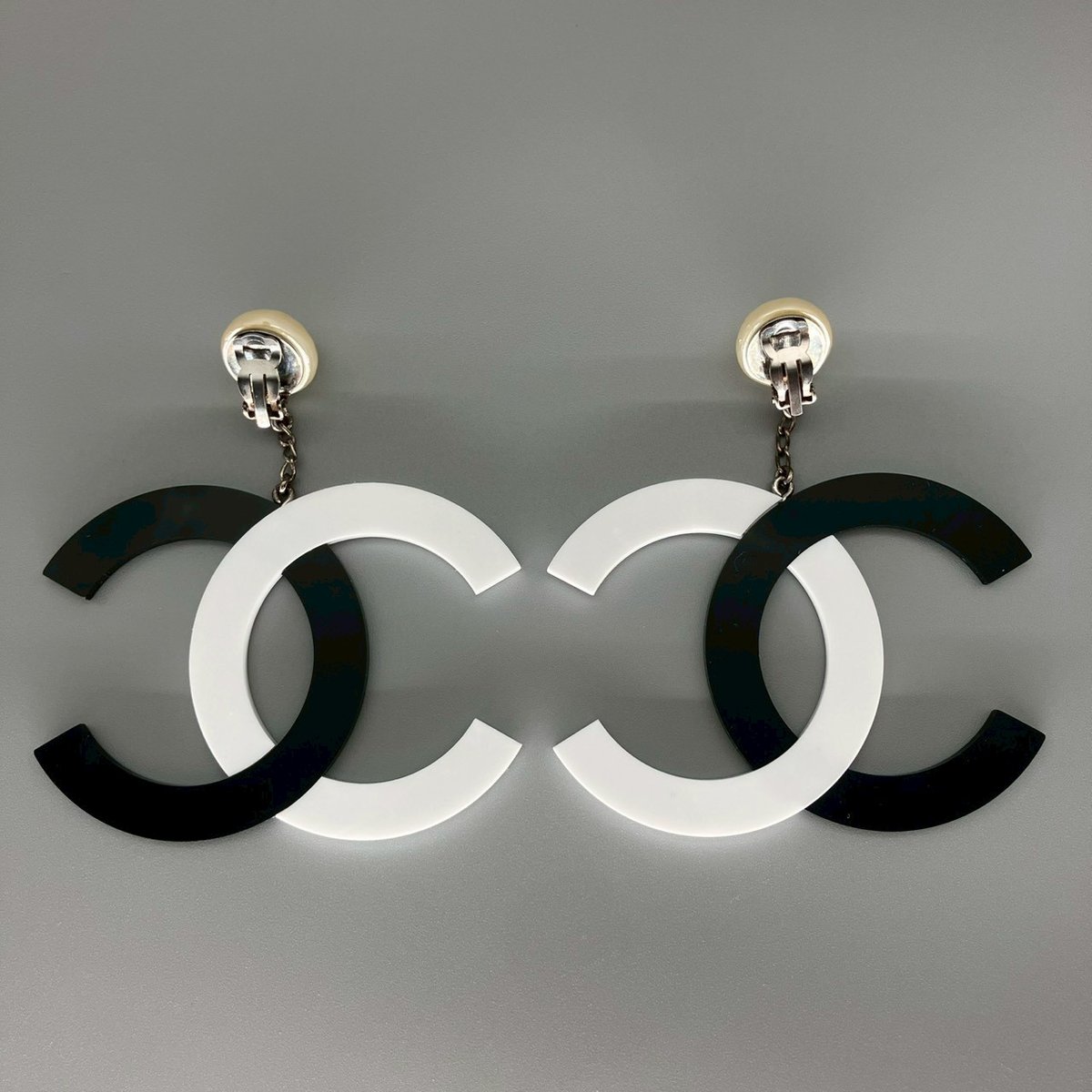 CHANEL (シャネル) ヴィンテージ デカココ ココマーク パール スイング