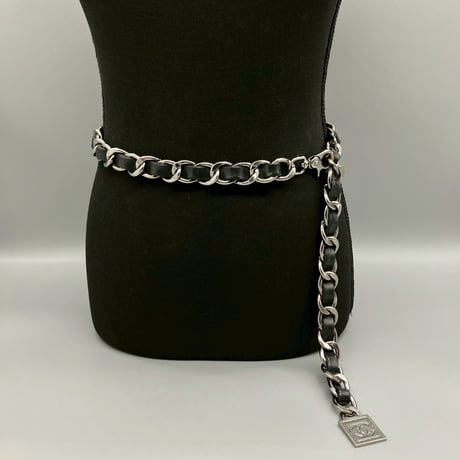 CHANEL (シャネル) ヴィンテージ スポーツライン ココマーク チェーンベルト
