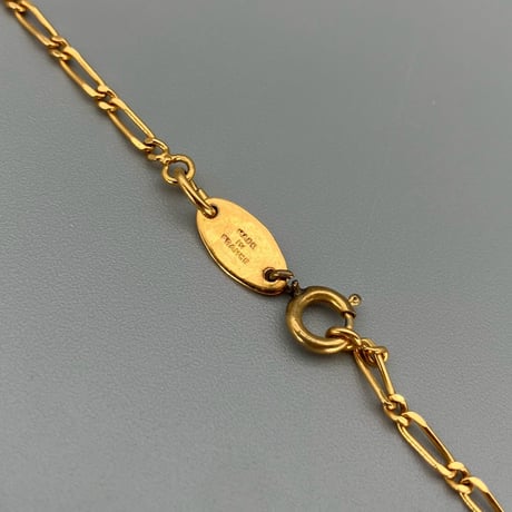 CHANEL (シャネル) ヴィンテージ ココマーク ラインストーン ネックレス