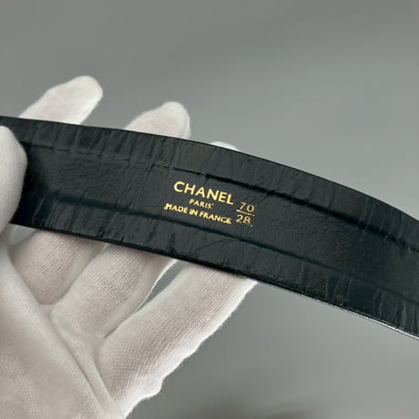 CHANEL (シャネル) ヴィンテージ ココマーク ロゴ チェーン ベルト