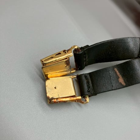 CHANEL (シャネル) ヴィンテージ ココマーク ロゴ サスペンダー