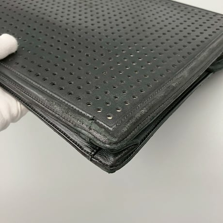 CHANEL (シャネル) 2017 プレタポルテコレクション LED レインボー ココマーク ハンドバッグ クラッチバッグ