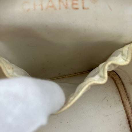 CHANEL (シャネル) ヴィンテージ デカココ ココマーク キャビアスキン ピンク ハンドバッグ バニティ