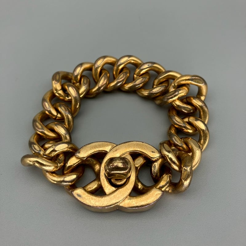 CHANEL (シャネル) ヴィンテージ デカココ ココマーク ターンロック