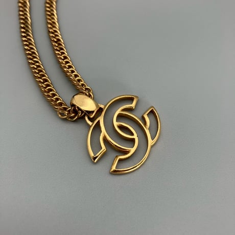 CHANEL (シャネル) ヴィンテージ ココマーク ネックレス