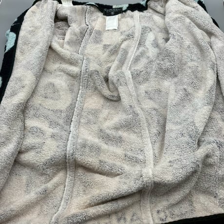 CHANEL (シャネル) ヴィンテージ ココマーク ロゴ バスローブ ガウン ジャケット