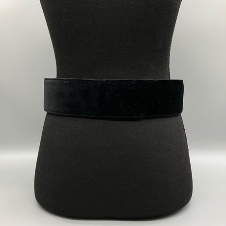 CHANEL (シャネル) ヴィンテージ ベロア ベルベット チェーン ベルト