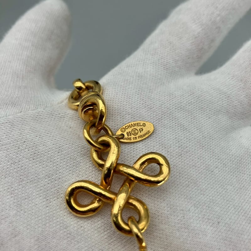 CHANEL (シャネル) ヴィンテージ ココマーク ロングチェーン