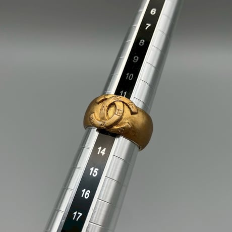 CHANEL (シャネル) ヴィンテージ ロゴ リング 指輪