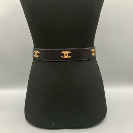 CHANEL (シャネル) ヴィンテージ デカココ ココマーク ベルト