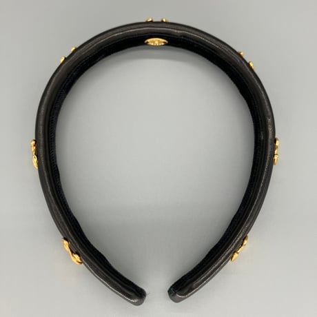 CHANEL (シャネル) ヴィンテージ ココマーク カチューシャ