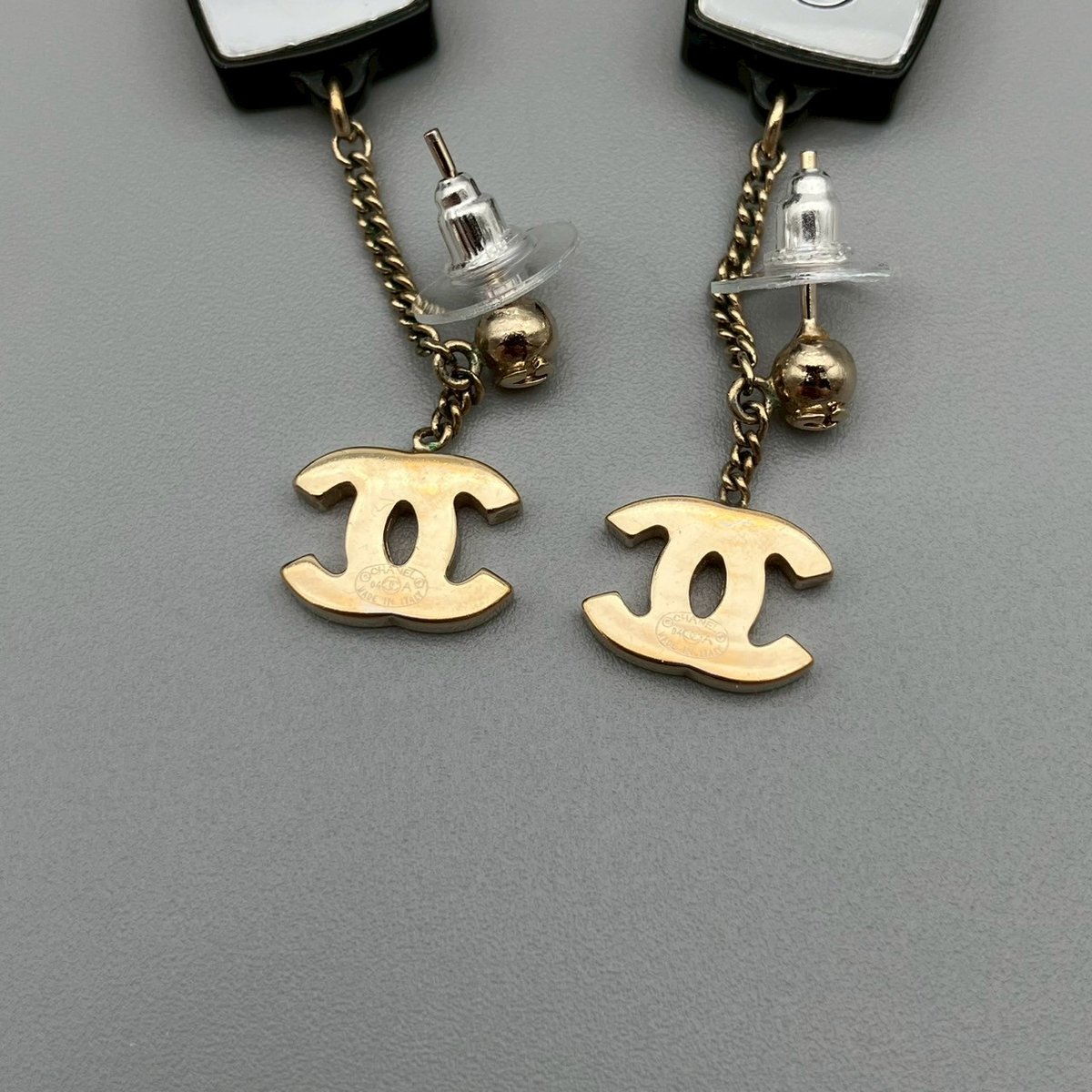 CHANEL (シャネル) ヴィンテージ ココマーク ラインストーン ミラー