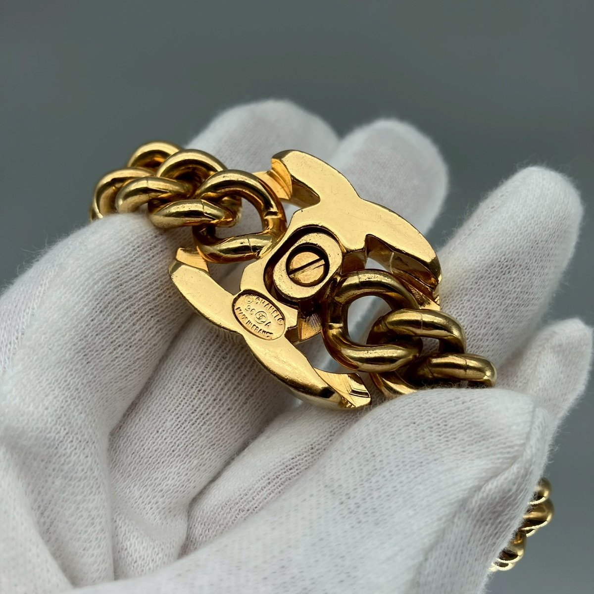 CHANEL (シャネル) ヴィンテージ ターンロック ココマーク