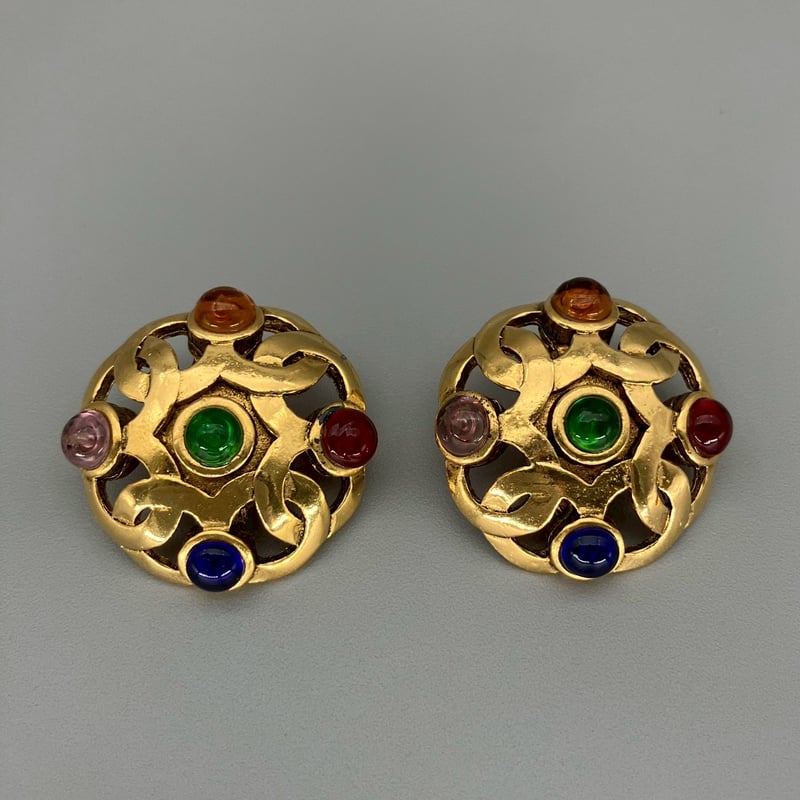 CHANEL グリポアバングルヴィンテージ CHANEL グリポアバングルヴィンテージ Yahoo!オークション