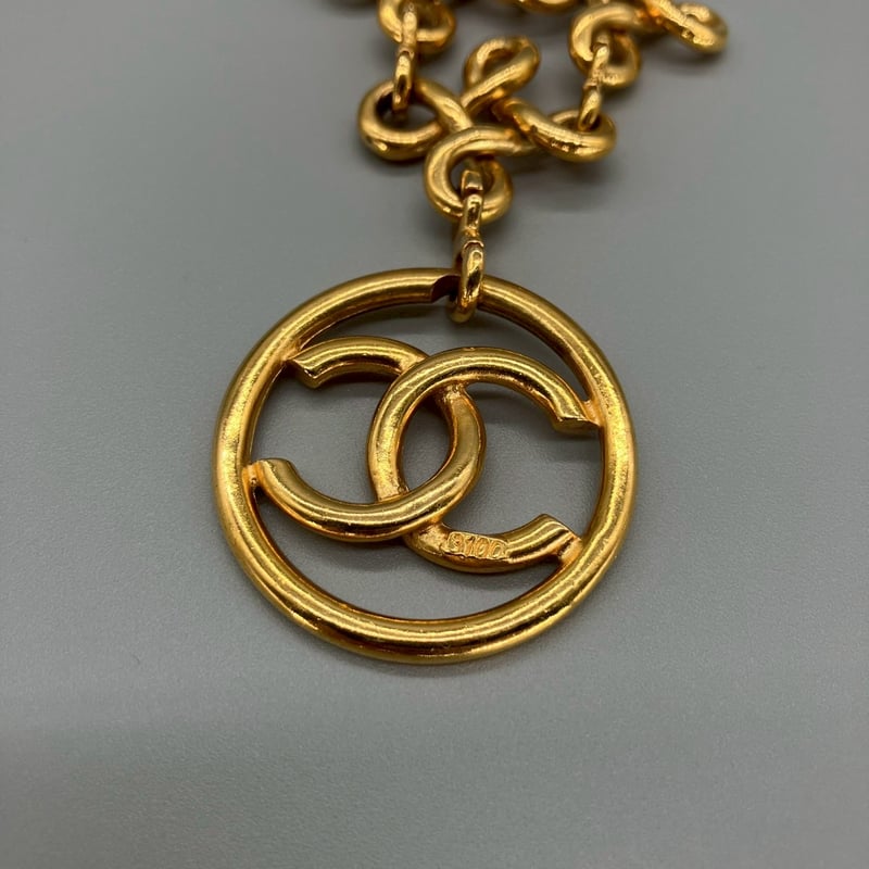 CHANEL (シャネル) ヴィンテージ ココマーク ロングチェーン