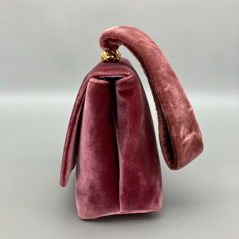 CHANEL シャネル ココマーク ブラシケース ポーチ ターンロック ベロア CHANEL シャネル ココマーク ブラシケース ポーチ ターンロック