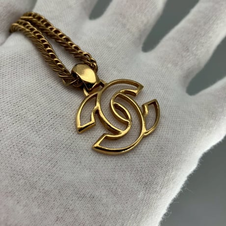 CHANEL (シャネル) ヴィンテージ ココマーク ネックレス
