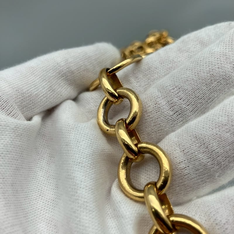 CHANEL (シャネル) ヴィンテージ ハート 2連 チェーンベルト
