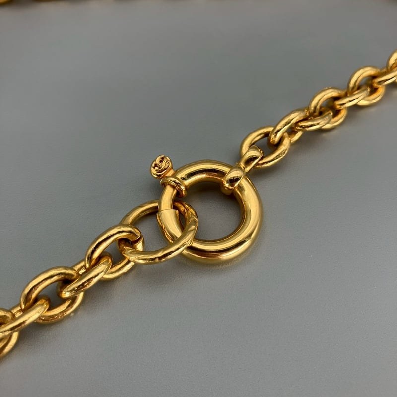 CHANEL (シャネル) ヴィンテージ グリポア カラーストーン ココ