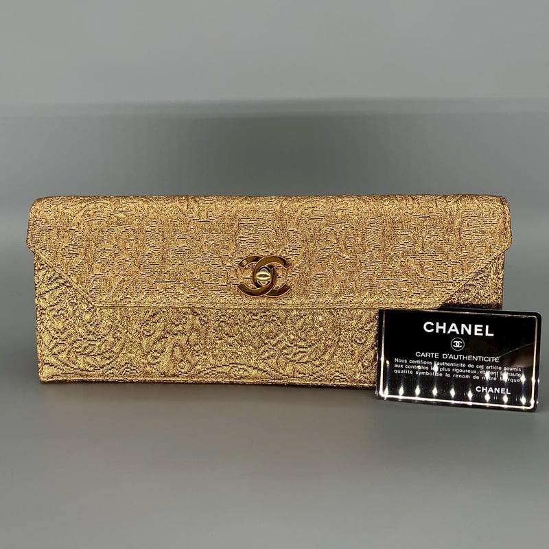 CHANEL (シャネル) ヴィンテージ ターンロック ココマーク ゴールド