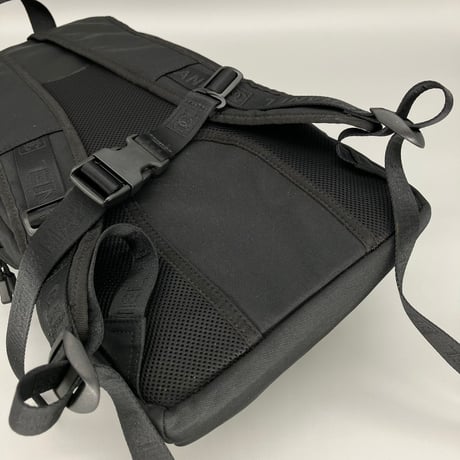 CHANEL (シャネル) ヴィンテージ スポーツライン ココマーク ブラック リュックサック バックパック