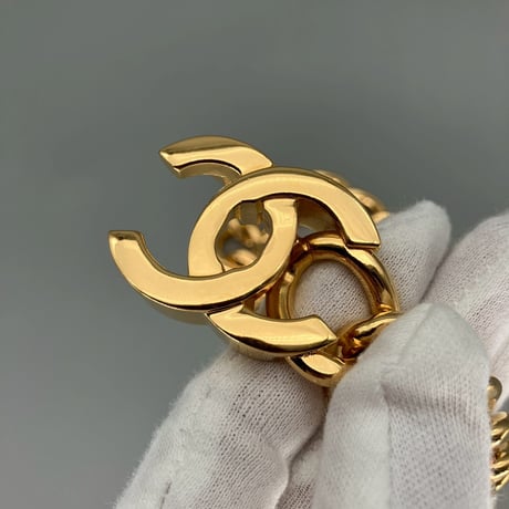 CHANEL (シャネル) ヴィンテージ デカココ ターンロック ココマーク ネックレス