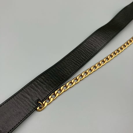 CHANEL (シャネル) ヴィンテージ ココマーク ロゴ チェーン ベルト