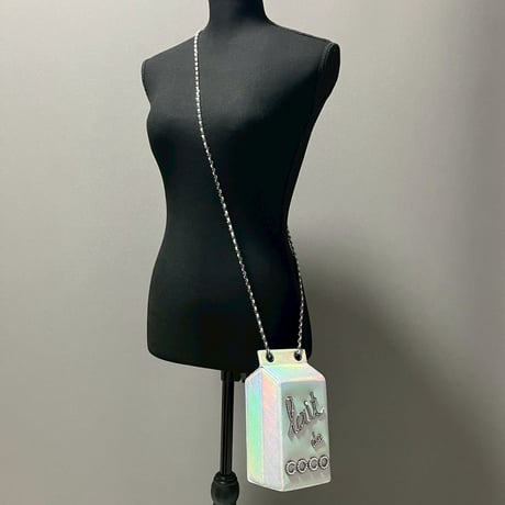 CHANEL (シャネル) LAIT DE COCO ミルクボックス ショルダーバッグ