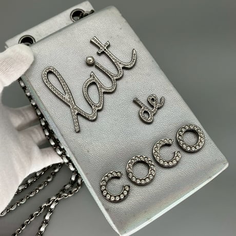 CHANEL (シャネル) LAIT DE COCO ミルクボックス ショルダーバッグ
